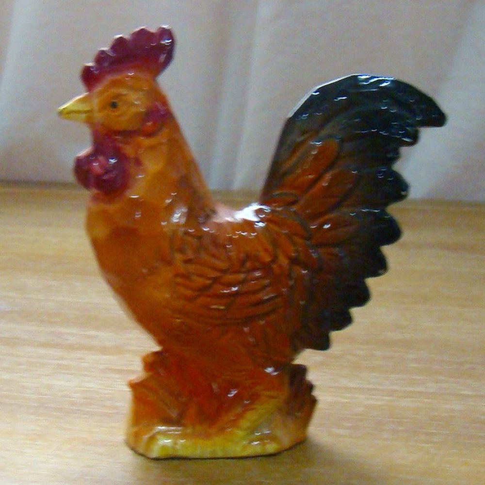 Vintage Ceramic Chicken Figurine